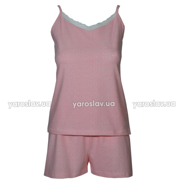 Пижама (Люкс-Пенье) ТМ "Ярослав" м.Ф-155 розовые пионы